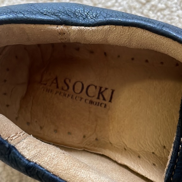 Lasocki // Blue & Brown Leather Shoes - Picture 5 of 11